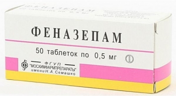 Феназепам при выводе из запоя